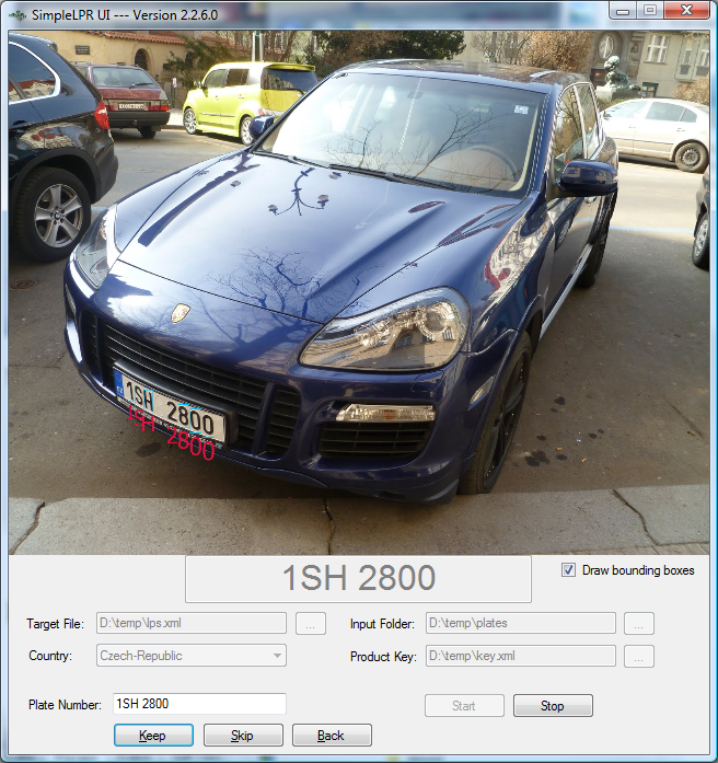 SimpleLPR 2.0 screenshot